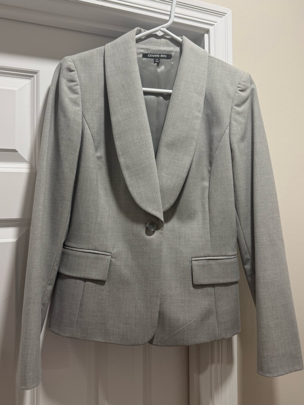 Gianni Bini Women's Light Gray Blazer